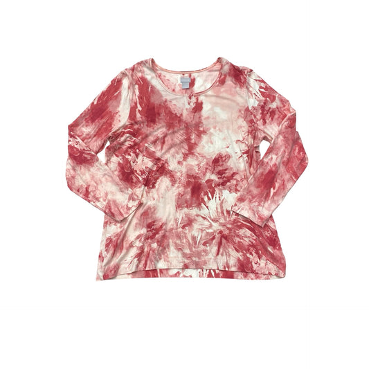 Top Ls By Chicos In Pink, Size:Xl