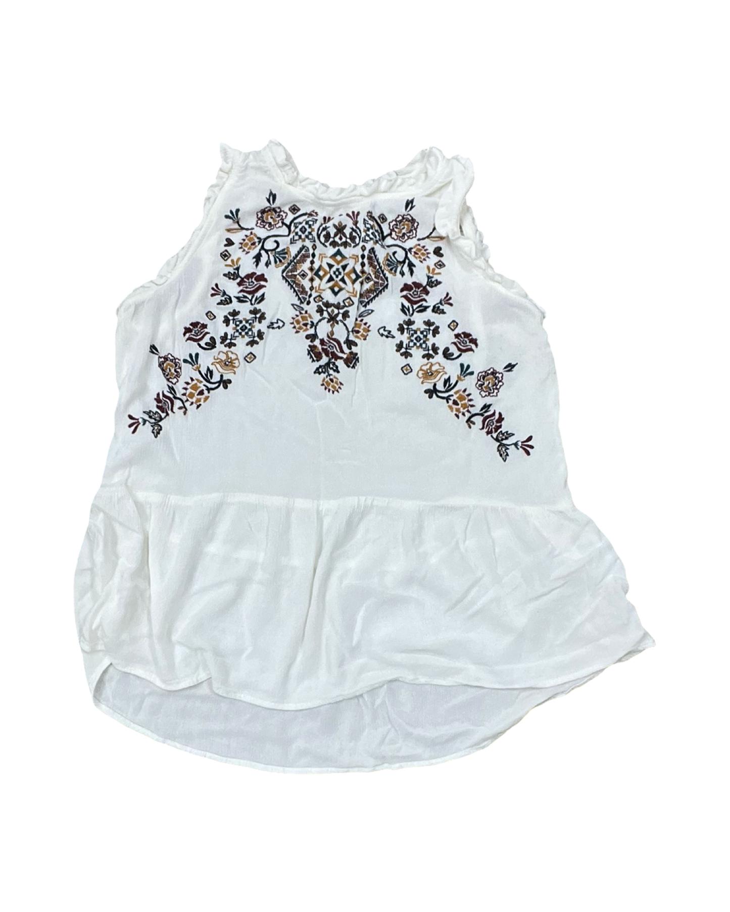 Top Sleeveless By Maurices In White, Size:M