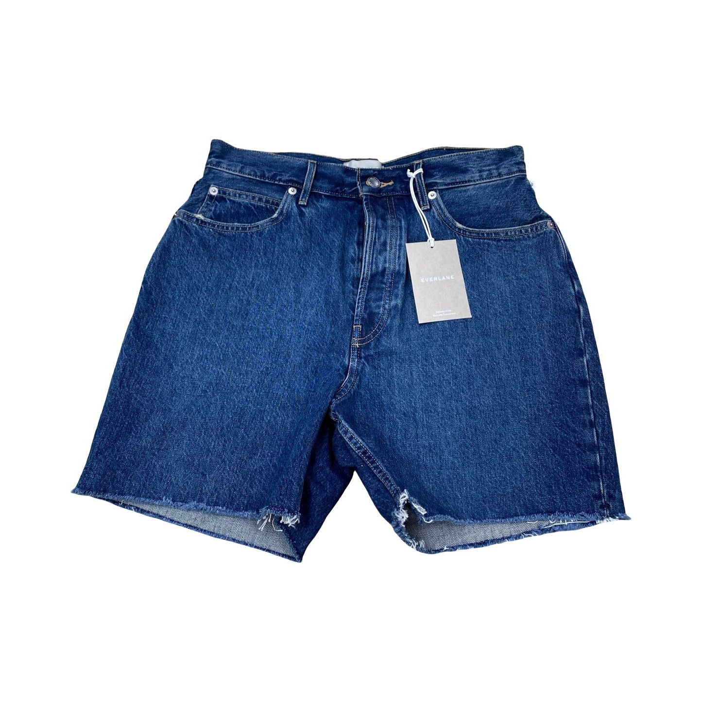 Shorts By Everlane In Blue Denim, Size:10