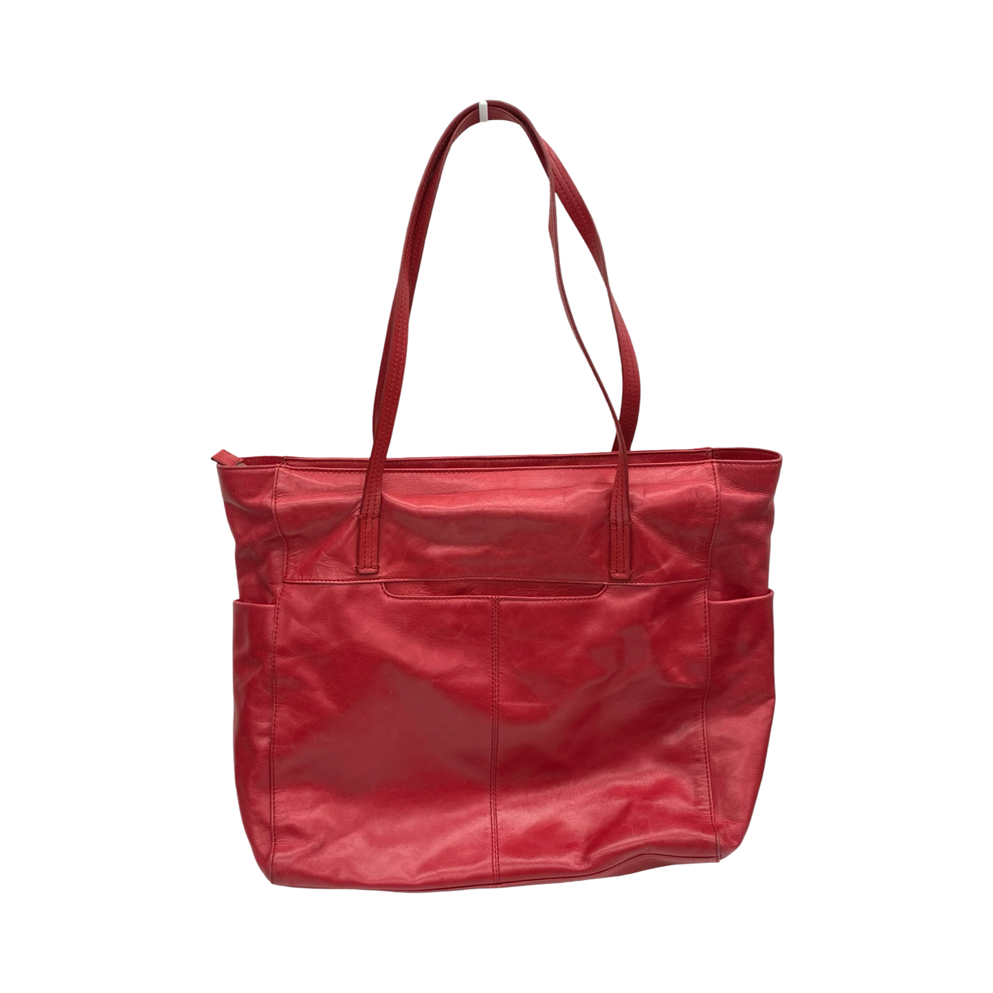 Handbag Leather By Hobo Intl In Red, Size:Large