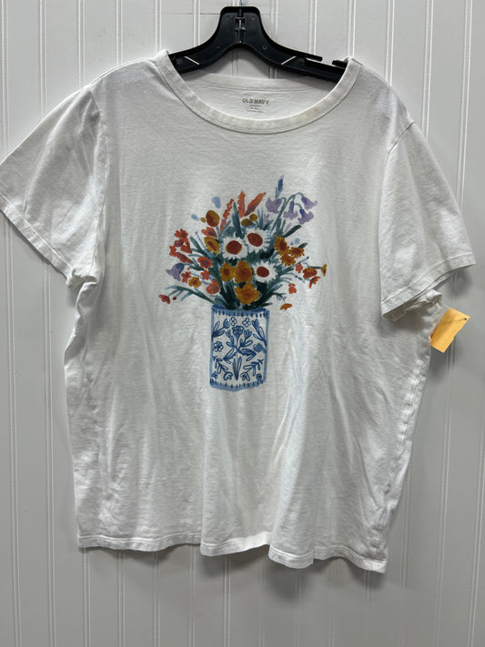 Top Ss By Old Navy In White, Size:Xl