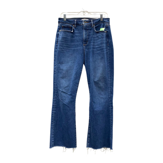 Jeans Wide Leg By Loft In Blue, Size:10