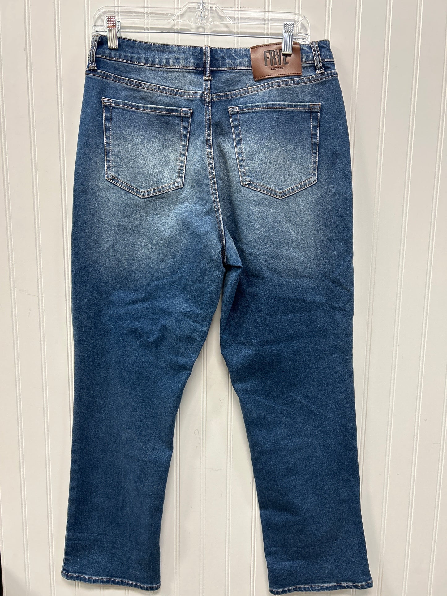 Jeans Designer By Frye In Blue Denim, Size:8