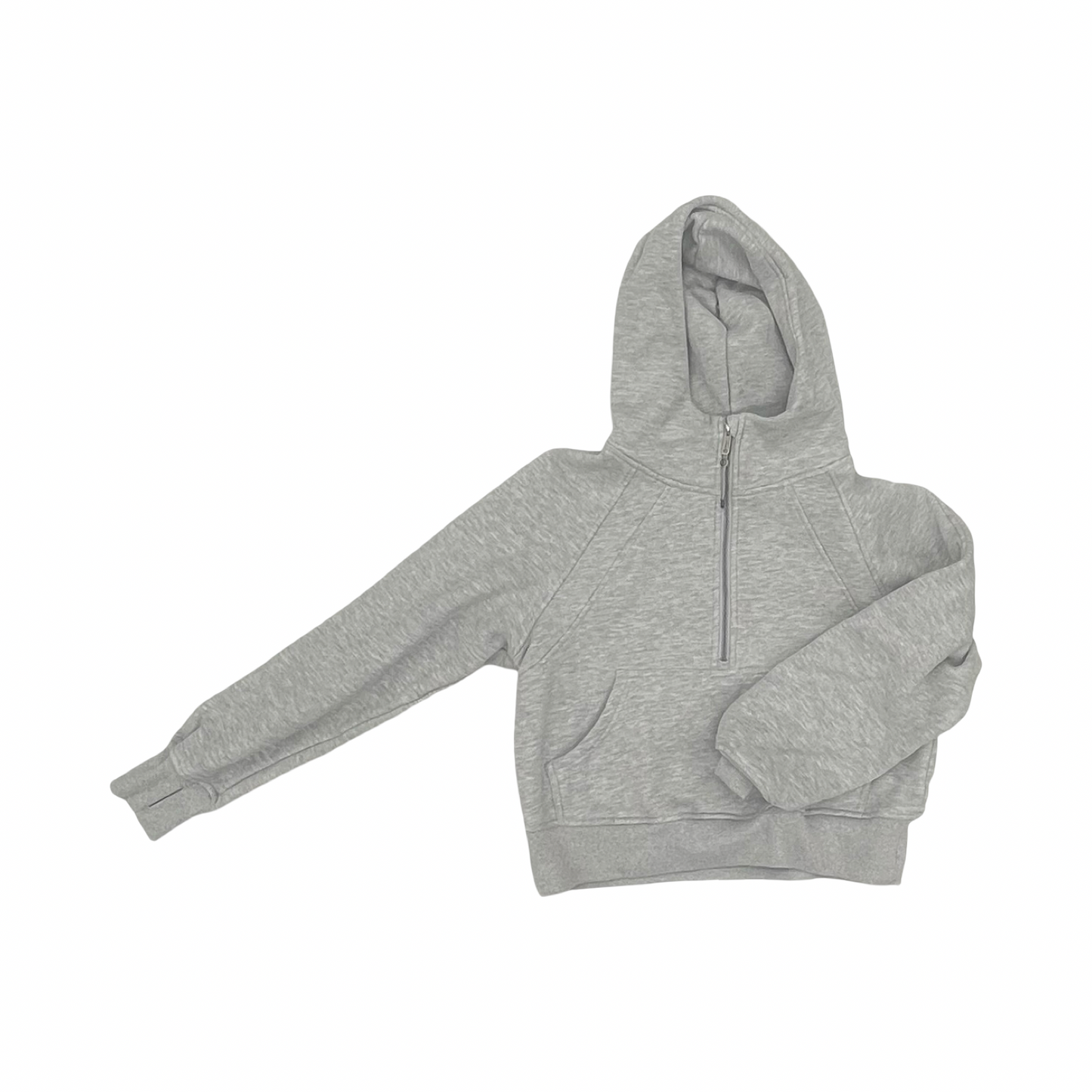 Sweatshirt Hoodie By Trendy Queen In Grey, Size:S