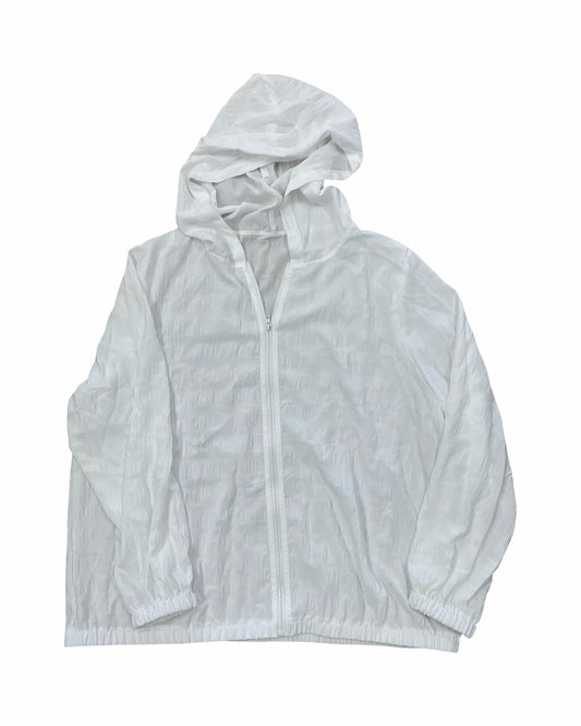 Jacket Other By Shein In White, Size:1X