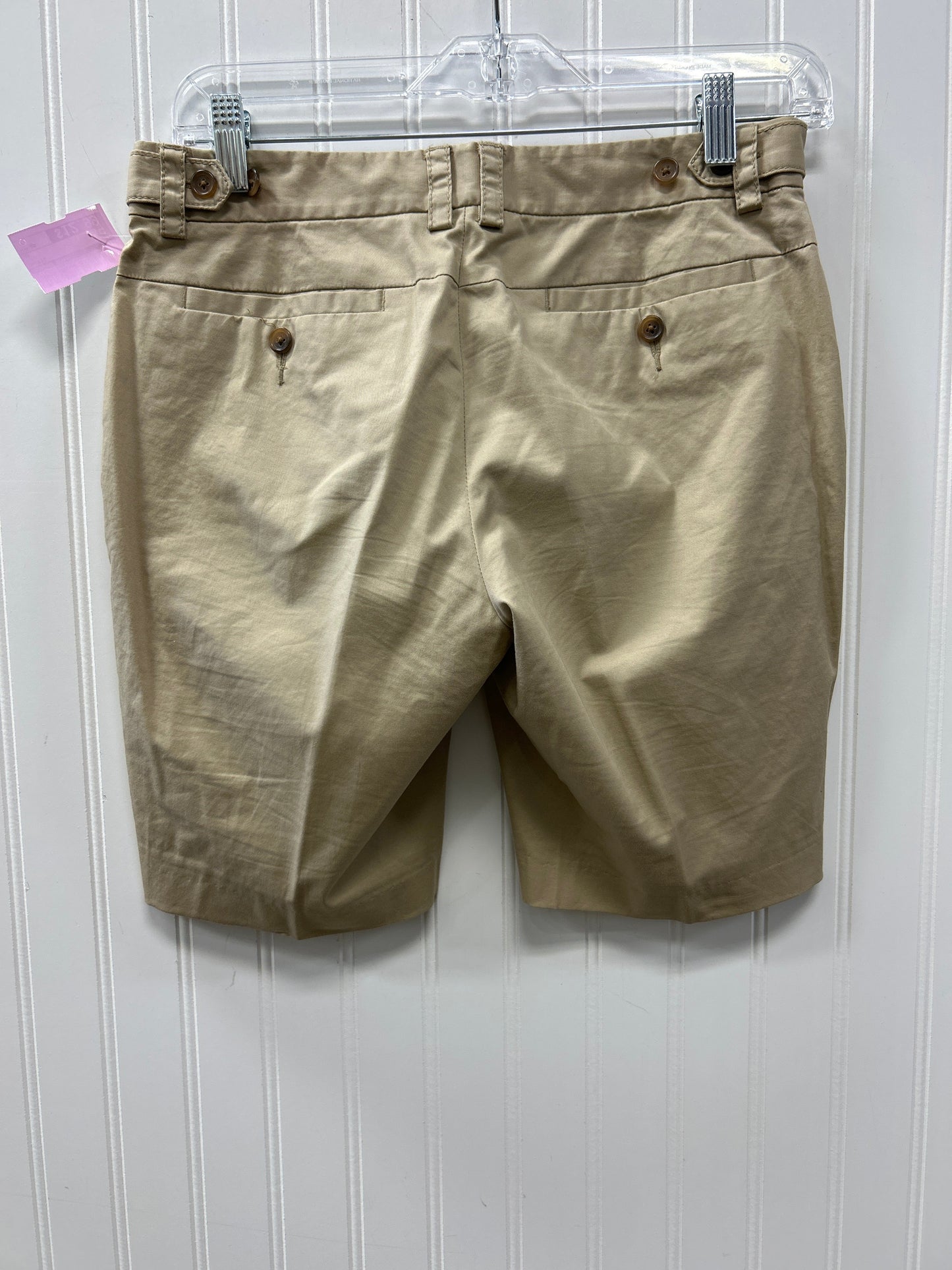 Shorts By Banana Republic In Tan, Size:4P