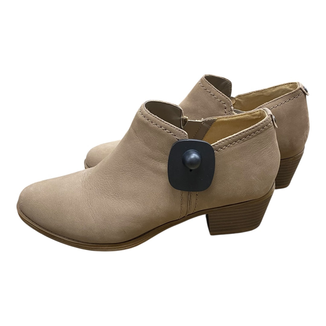 Boots Ankle Heels By Naturalizer In Brown, Size:10.5