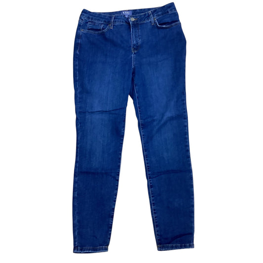 Jeans Skinny By Not Your Daughters Jeans In Blue Denim, Size:10