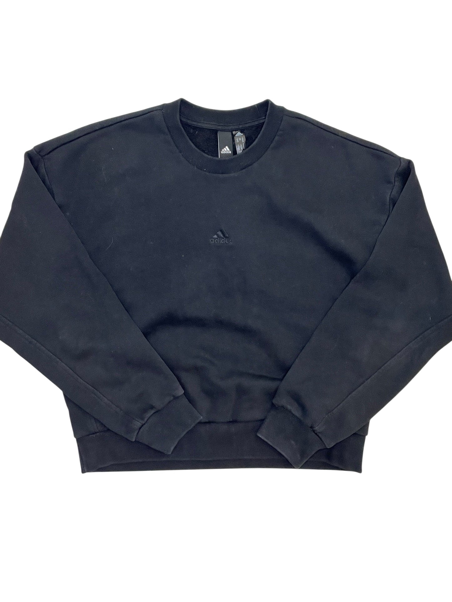Sweatshirt Crewneck By Adidas In Black, Size:Xs