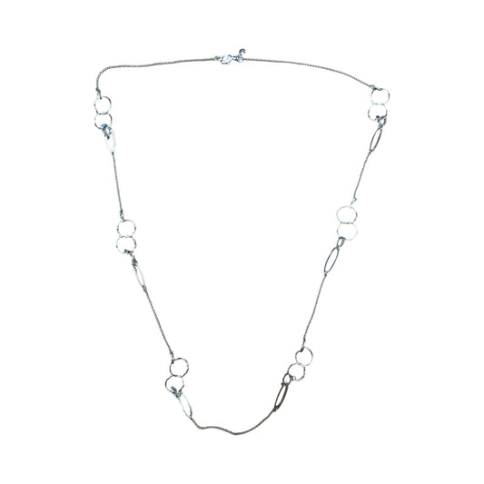 Necklace Chain By Ann Taylor In Silver