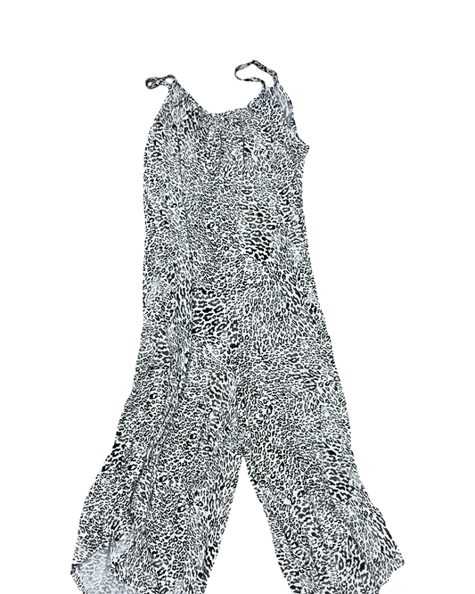 Jumpsuit By Clothes Mentor In Animal Print, Size:Xl