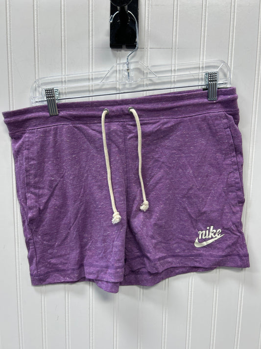 Athletic Shorts By Nike Apparel In Purple, Size:L