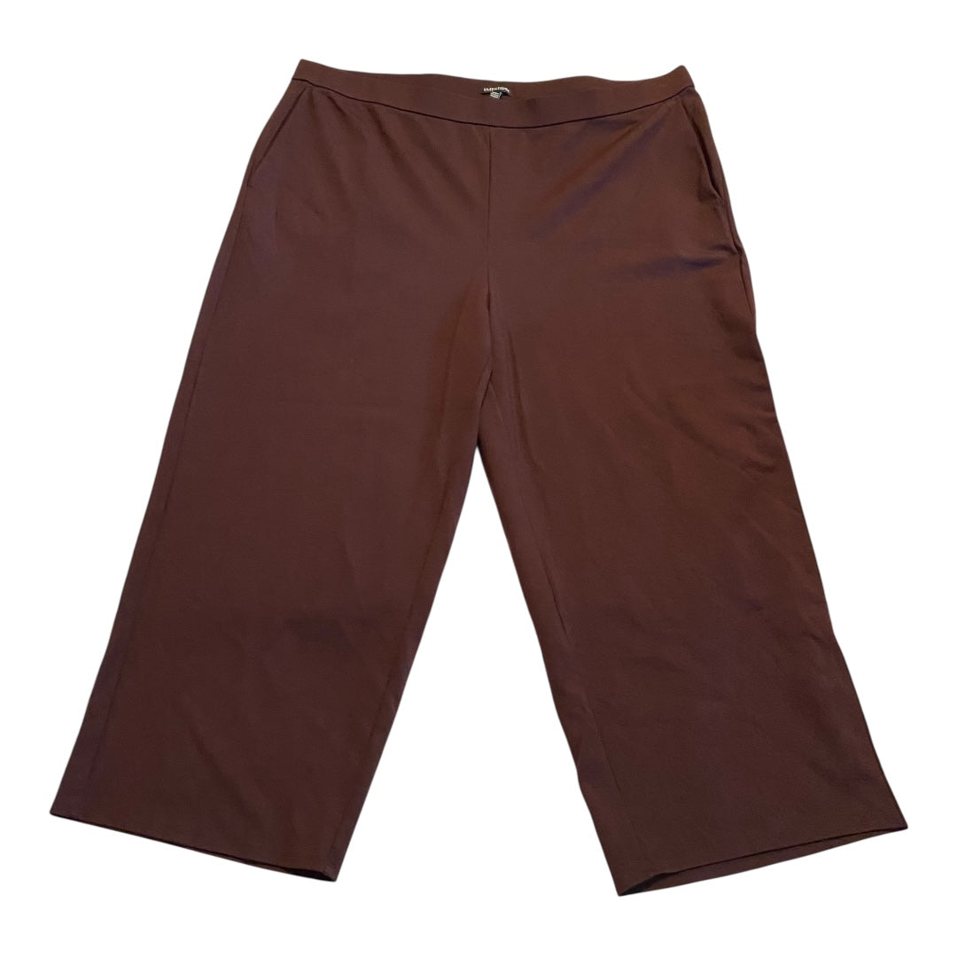 Pants Dress By Eileen Fisher In Purple, Size:3X