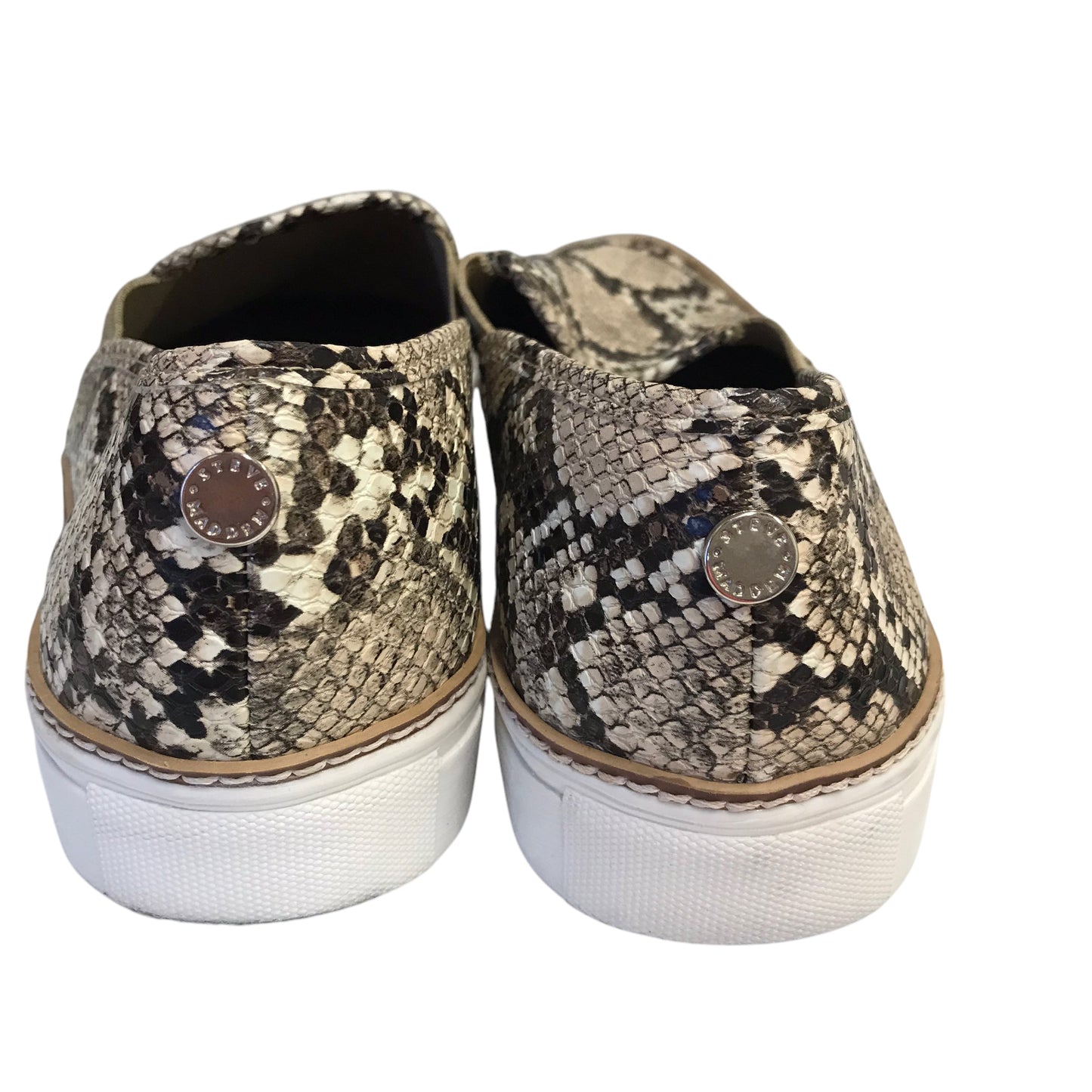 Shoes Sneakers By Steve Madden In Snakeskin Print, Size:9.5