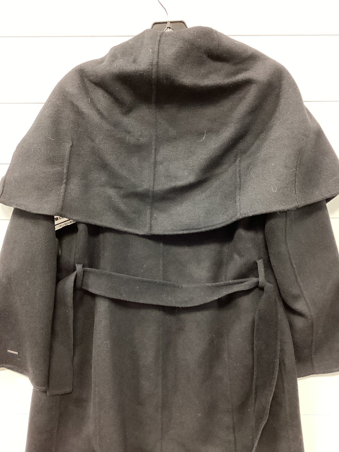 Coat Peacoat By Tahari In Black, Size:M