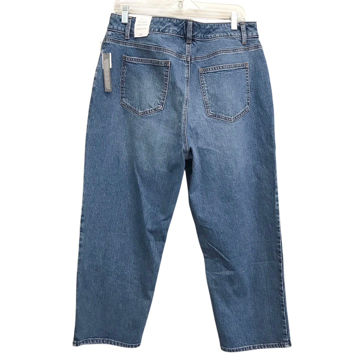 Jeans Cropped By Talbots In Blue Denim, Size:16