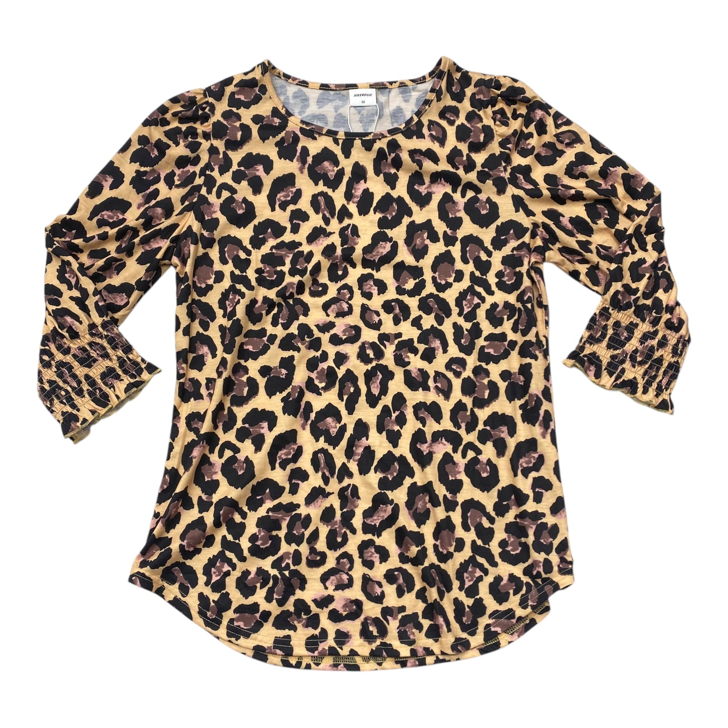 Top Ls By Clothes Mentor In Animal Print, Size:M