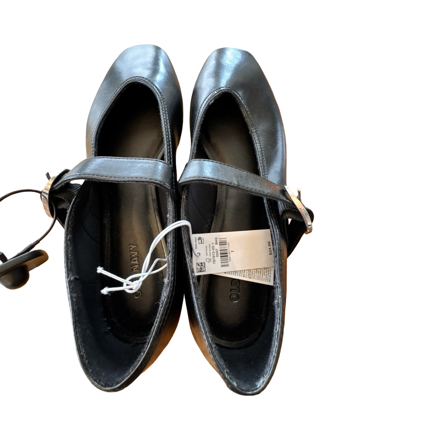 Shoes Flats By Old Navy In Black, Size:7