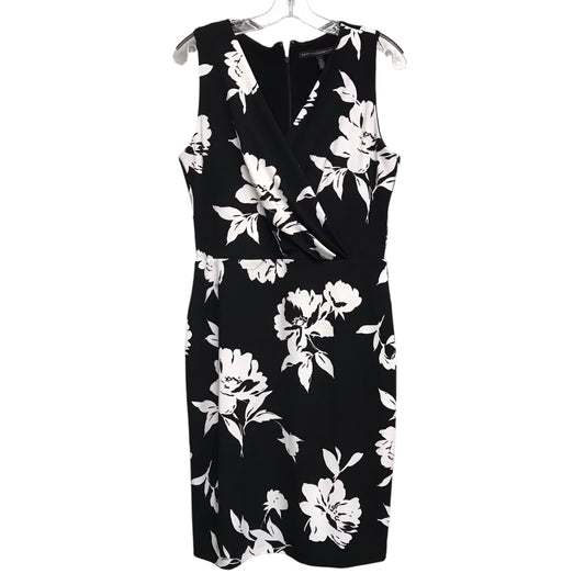 Dress Work By White House Black Market In Black & White, Size:M