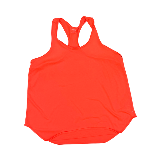 Athletic Tank Top By Danskin In Orange, Size:Xxl