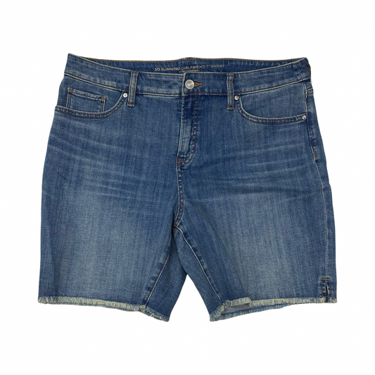 Shorts By Chicos In Blue Denim, Size:12