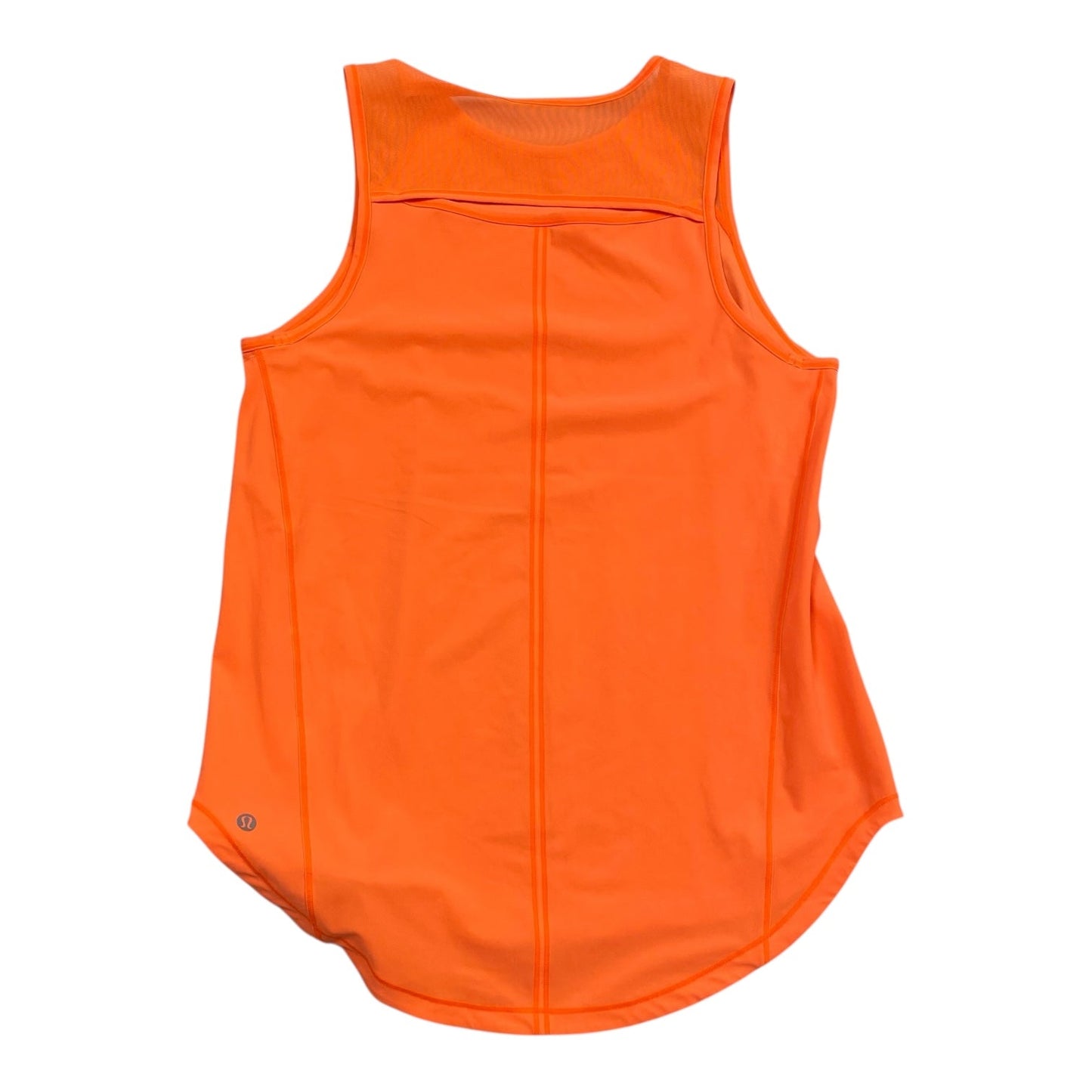 Athletic Tank Top By Lululemon In Orange, Size:L