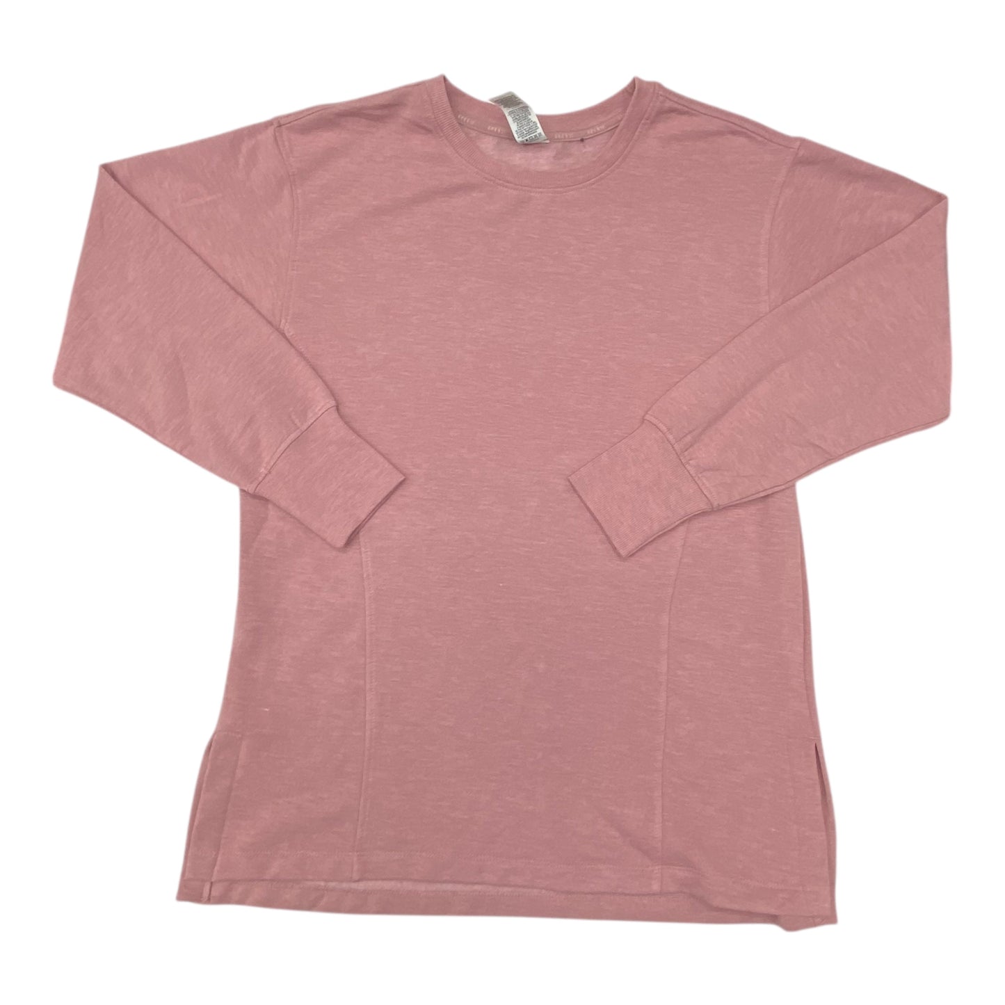 Athletic Sweatshirt Crewneck By Rbx In Pink, Size:M