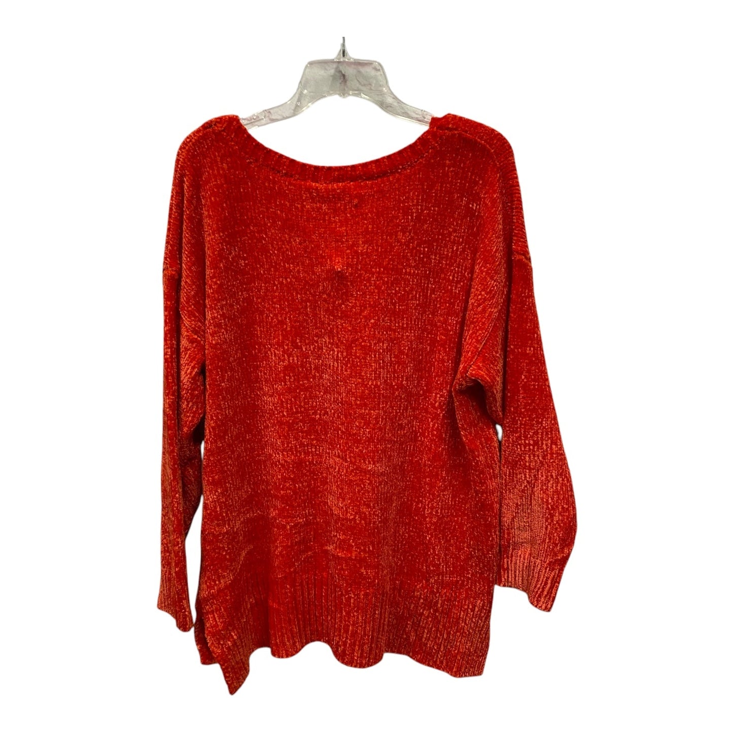 Sweater By Jones New York In Orange, Size:1X