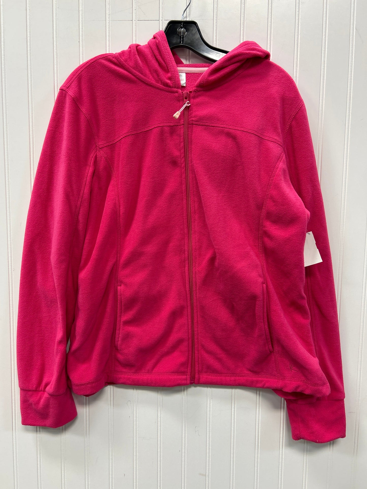 Jacket Fleece By Danskin Now In Pink, Size:Xl