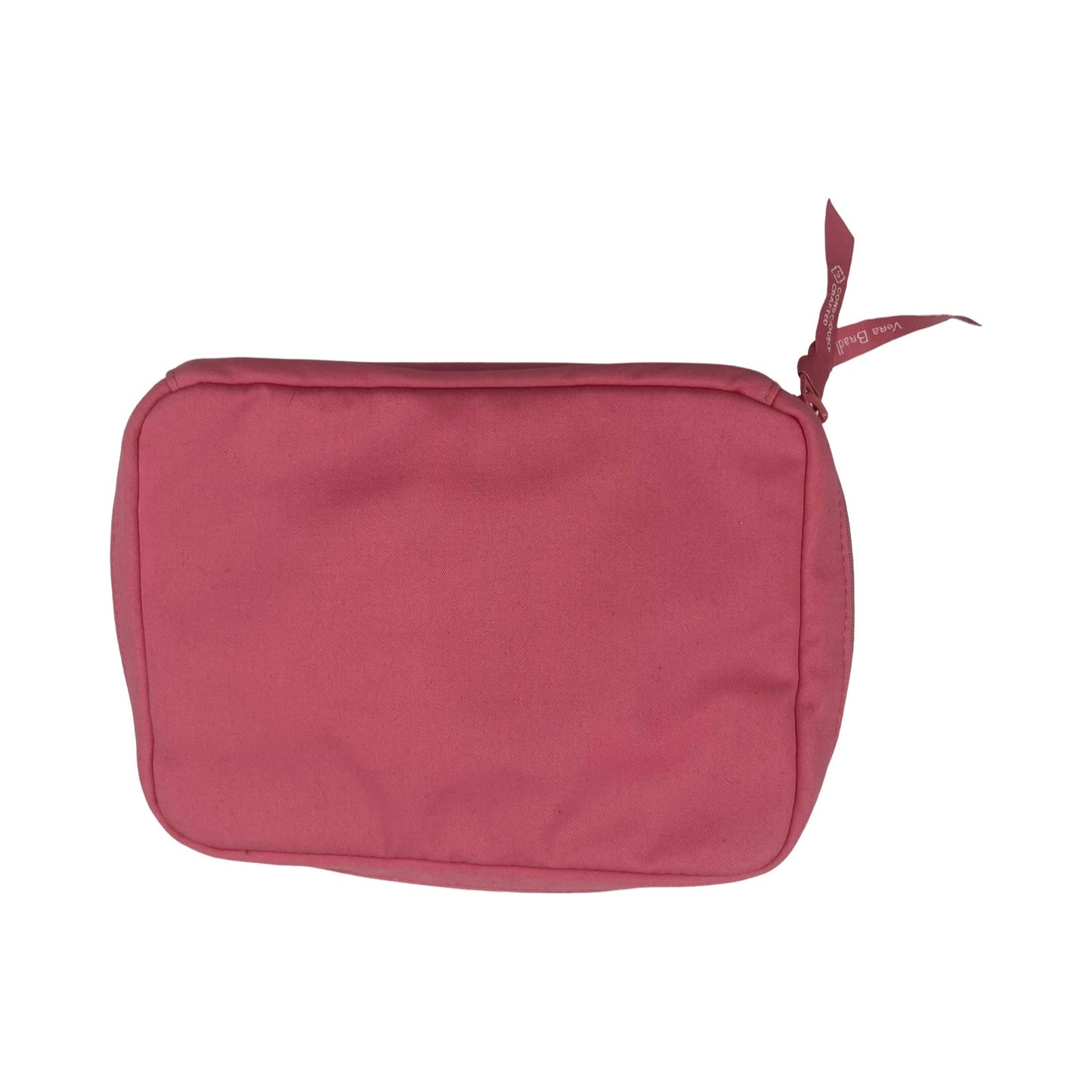 Makeup Bag By Vera Bradley In Pink, Size:Medium