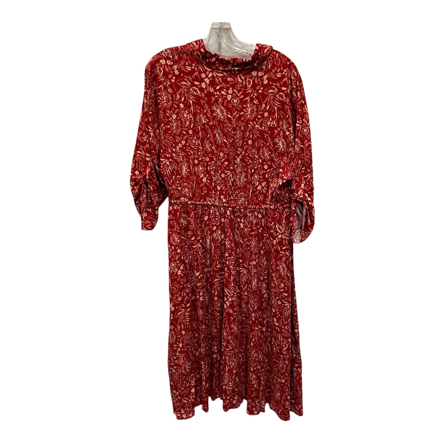 DRESS CASUAL MIDI by TORRID In RED, Size: 1X