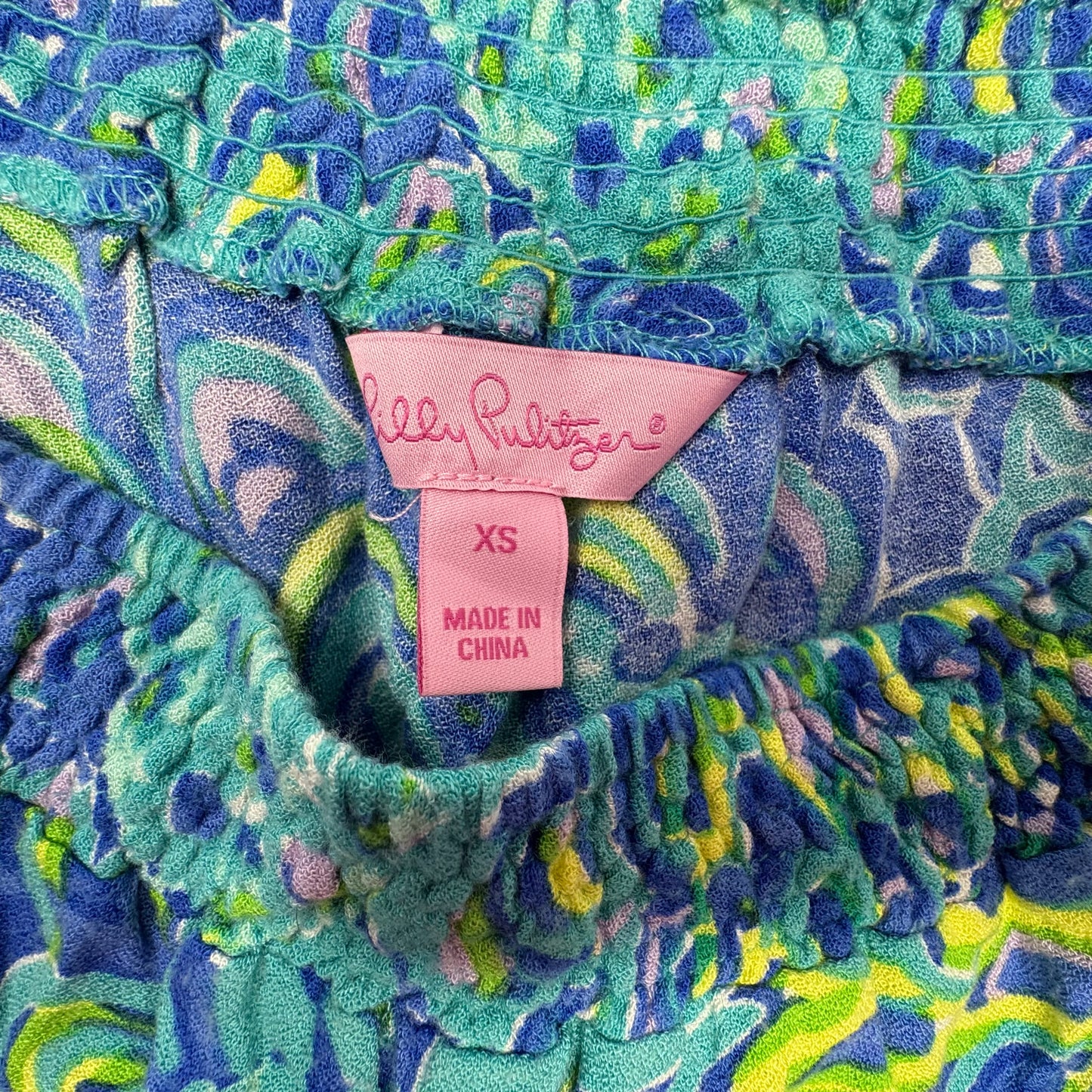 Skirt Designer By Lilly Pulitzer In Blue & Green, Size: Xs
