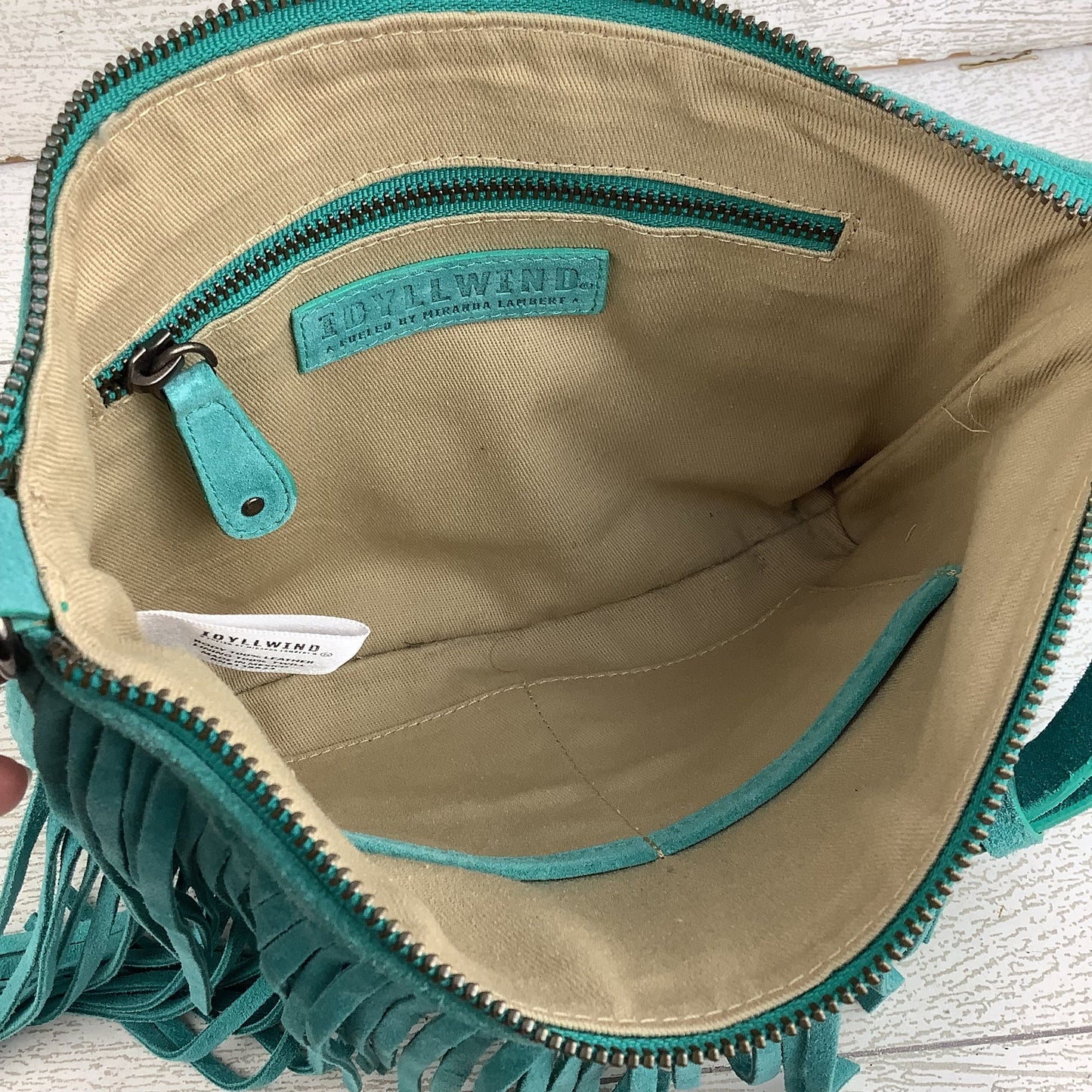 Crossbody Leather By Idyllwind, Size: Medium