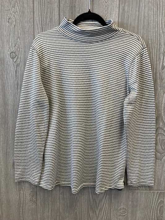 Top Long Sleeve By Chicos In Grey, Size: Xs