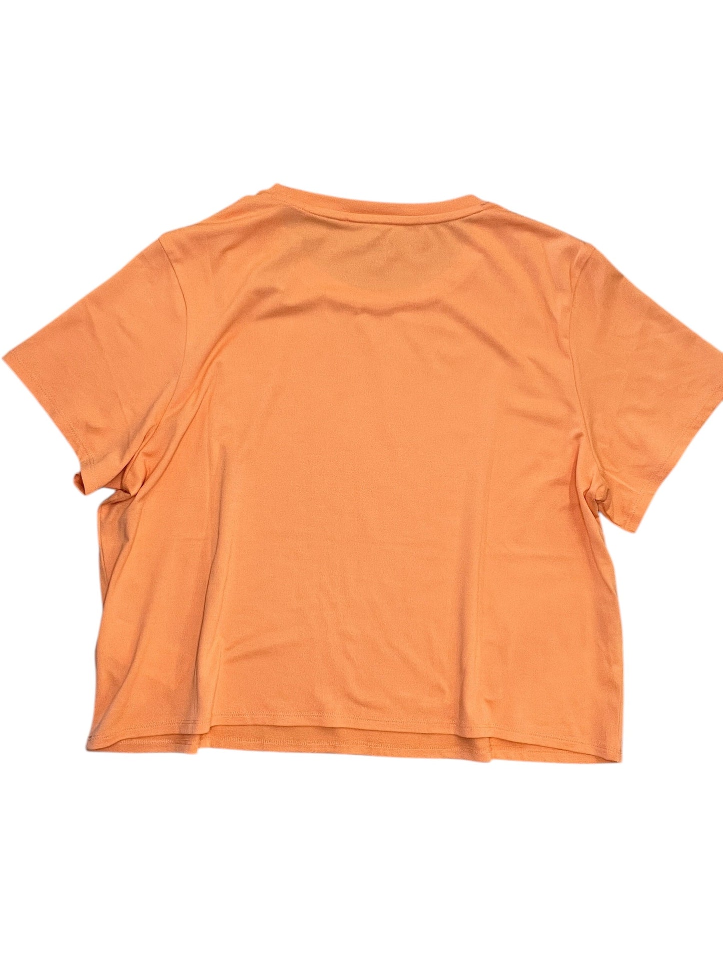 Athletic Top Ss By Puma In Orange, Size:Xl