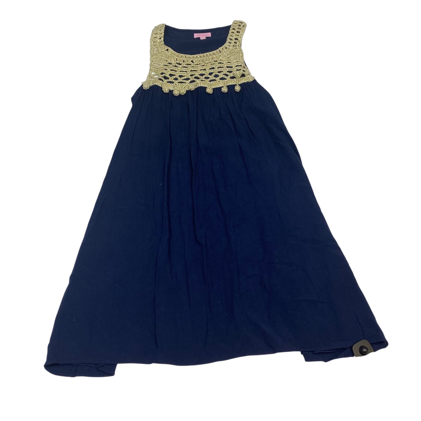 Dress Designer By Lilly Pulitzer In Navy, Size:S