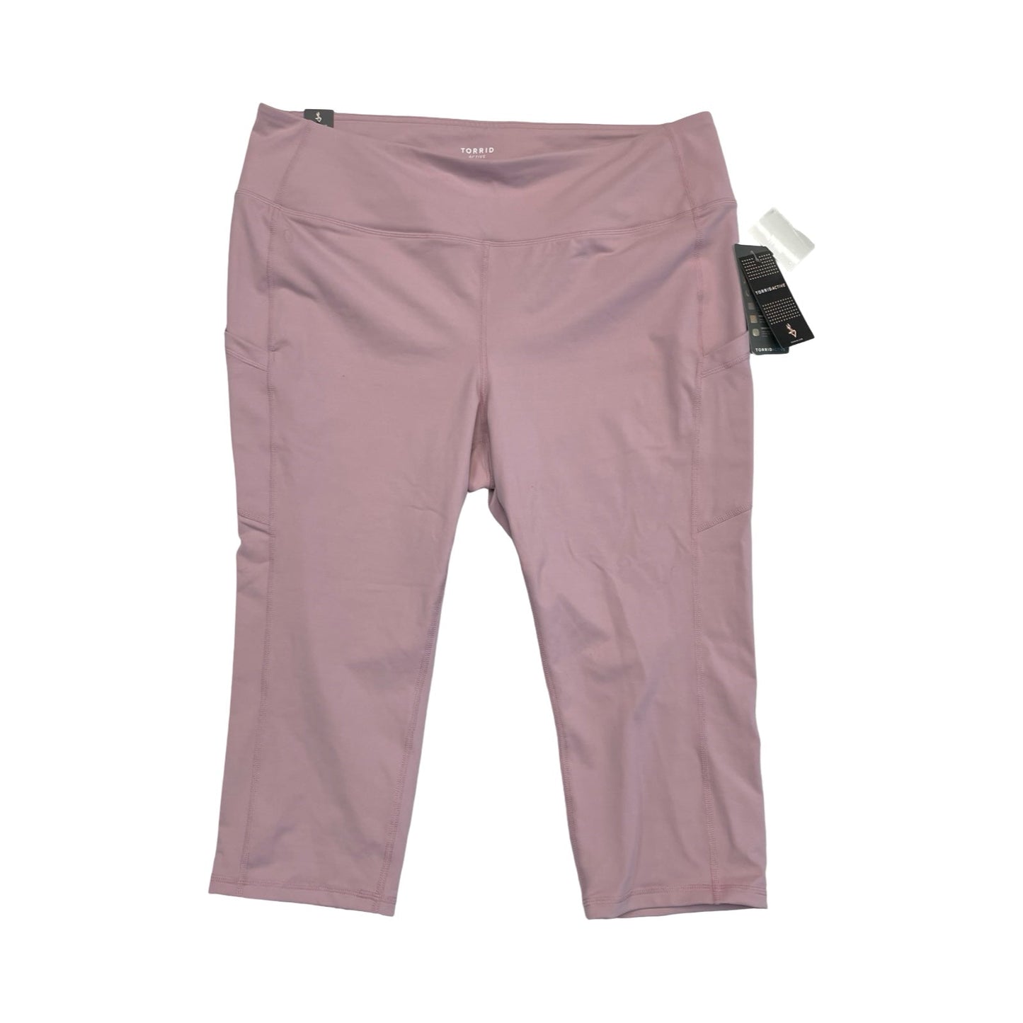 Athletic Capris By Torrid In Pink, Size:3X