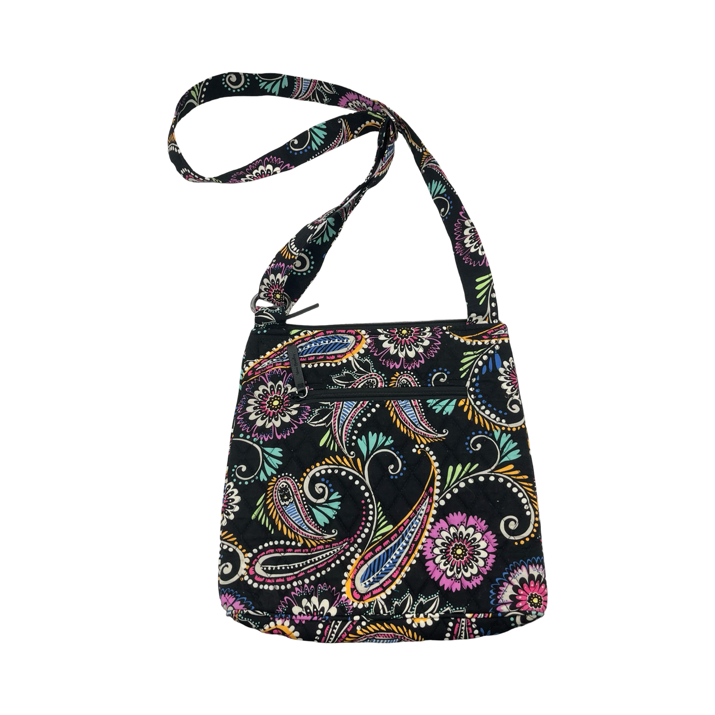 Crossbody By Vera Bradley In Paisley Print, Size:Medium