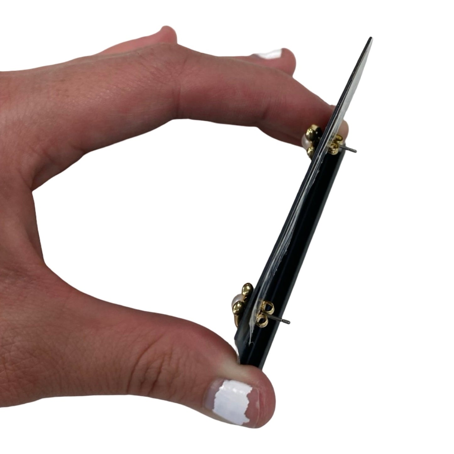 Earrings Designer By Coach In Gold