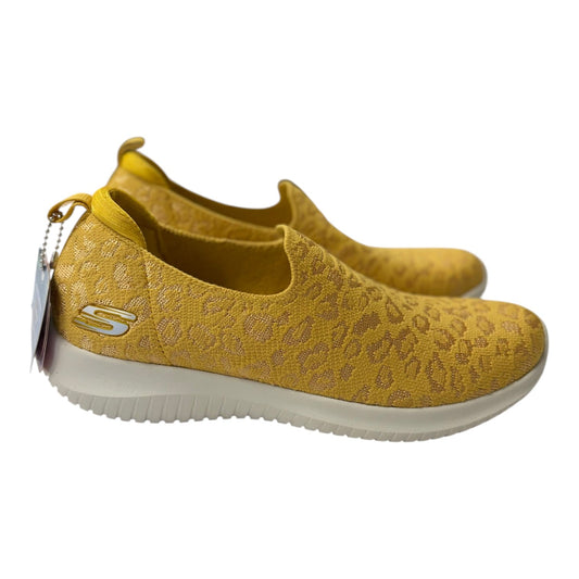 Shoes Flats By Skechers In Yellow, Size:8