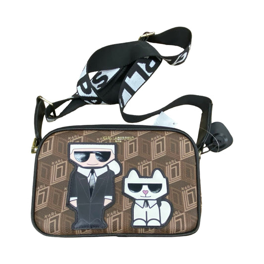 Handbag Designer By Karl Lagerfeld In Multi, Size:Medium