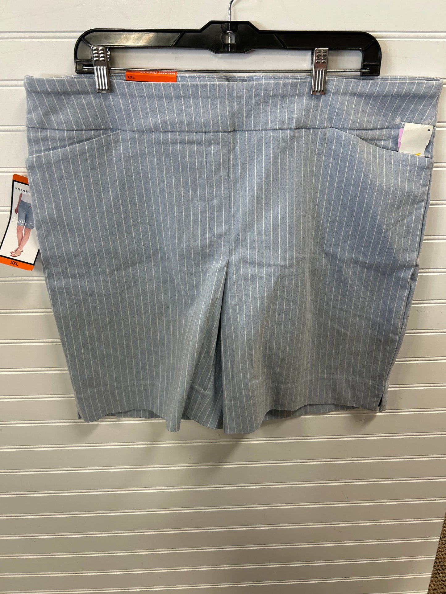 Shorts By Hilary Radley In Blue, Size:1X
