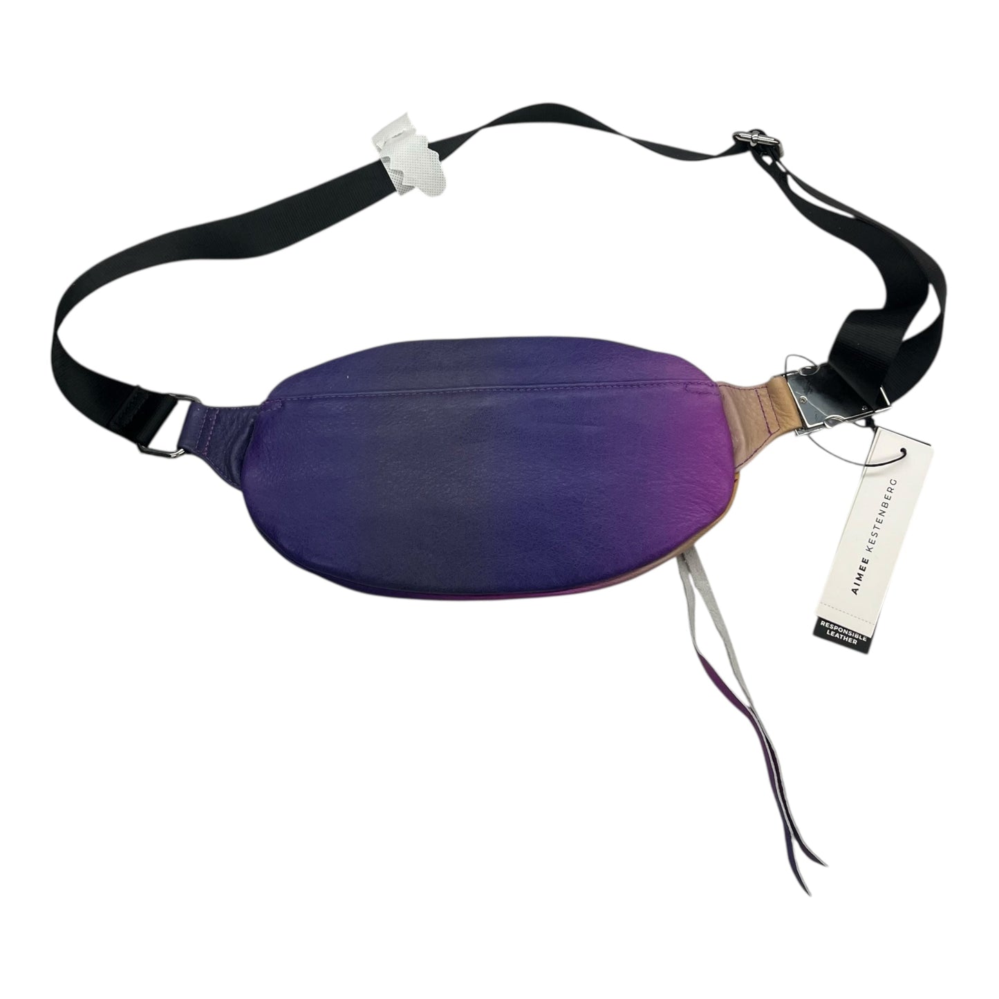 Belt Bag Leather By Aimee Kestenberg In Purple & Yellow, Size:Medium