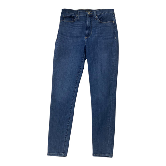 Jeans Skinny By Banana Republic In Blue Denim, Size:4