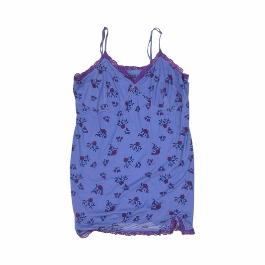 Nightgown By Wild Fable In Purple, Size:2X