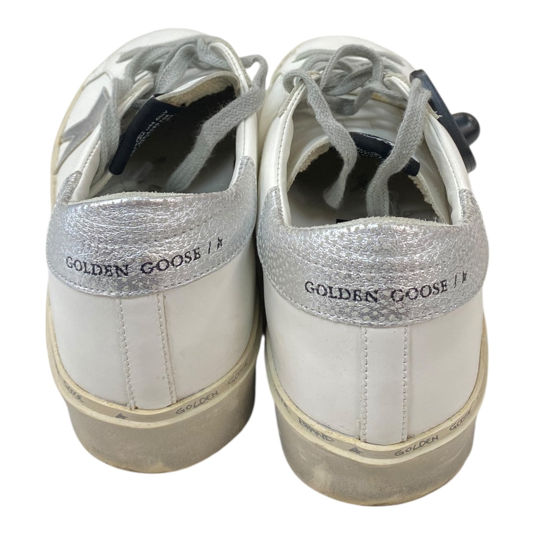 Shoes Luxury Designer By Golden Goose In White, Size:9.5