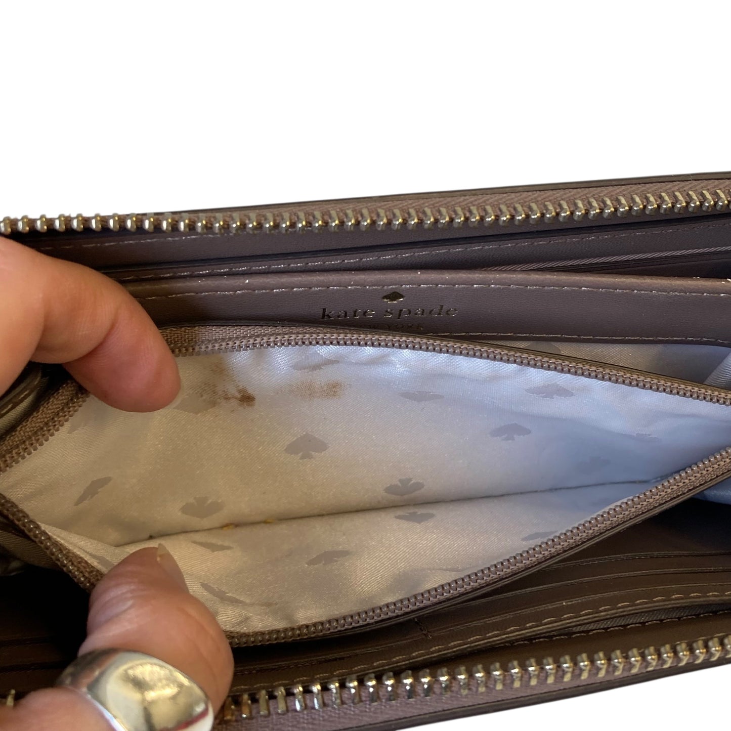 Wallet Designer By Kate Spade In Brown, Size:Medium