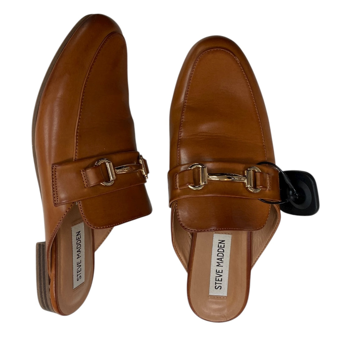 Shoes Flats By Steve Madden In Brown, Size:8.5