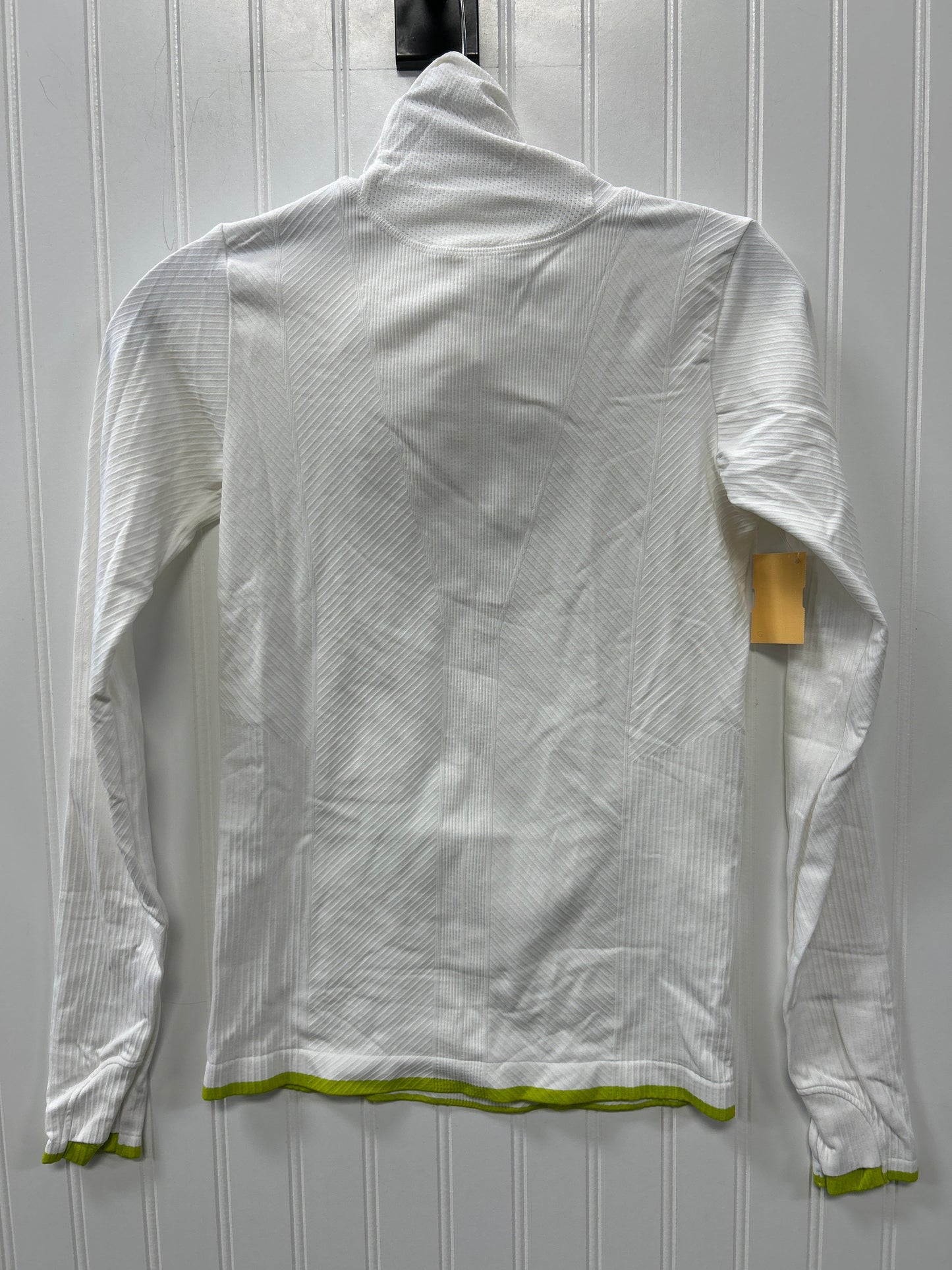 Athletic Top Ls Hoodie By Athleta In Cream, Size:Xs