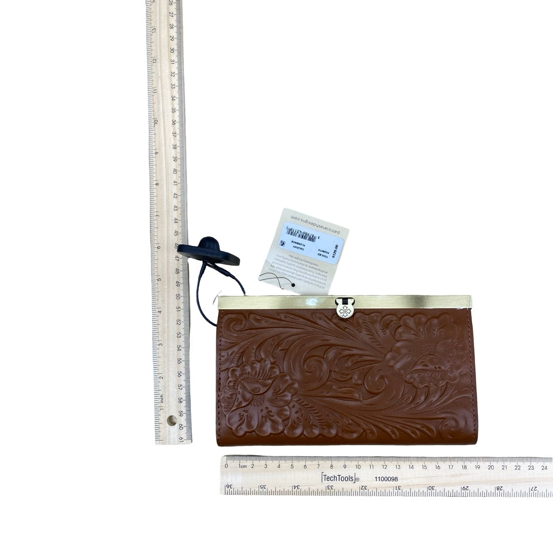Wallet Designer By Patricia Nash In Brown, Size:Medium